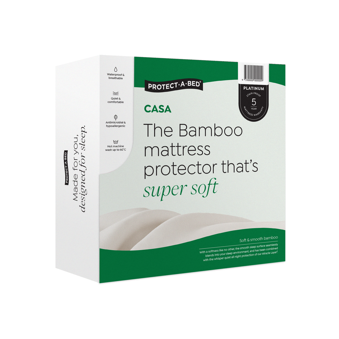 Protect-A-Bed Bamboo Jersey Mattress Protector