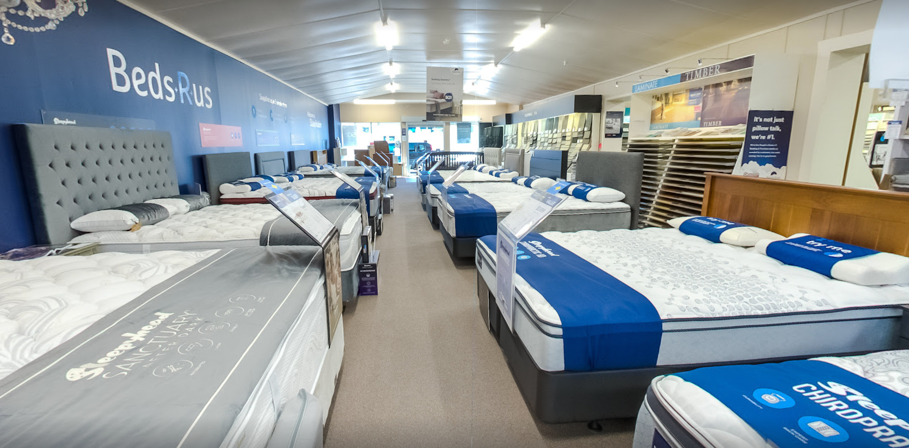 Our wide selections of beds at BedsRus