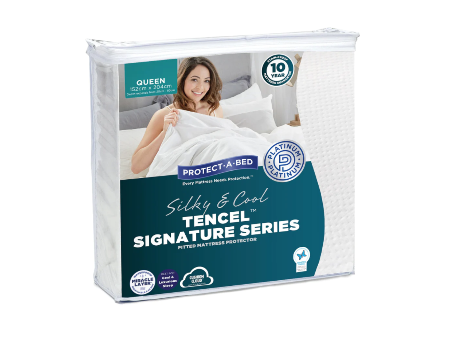 Protect-A-Bed Bundle featuring Tencel® Signature Series King Single