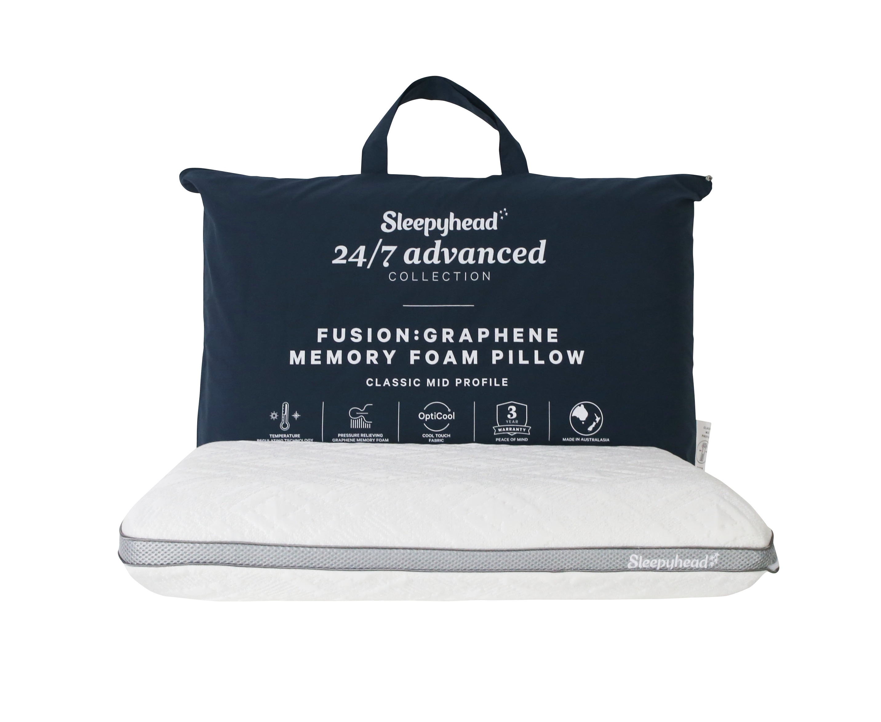 Sleepyhead 24/7 Advanced Graphene Cool Touch Pillow