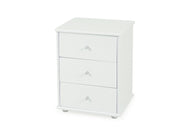 Bianca 3-Drawer Bedside Table