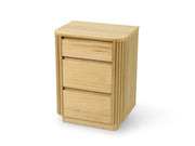 Carolina 3-Drawer Bedside Table
