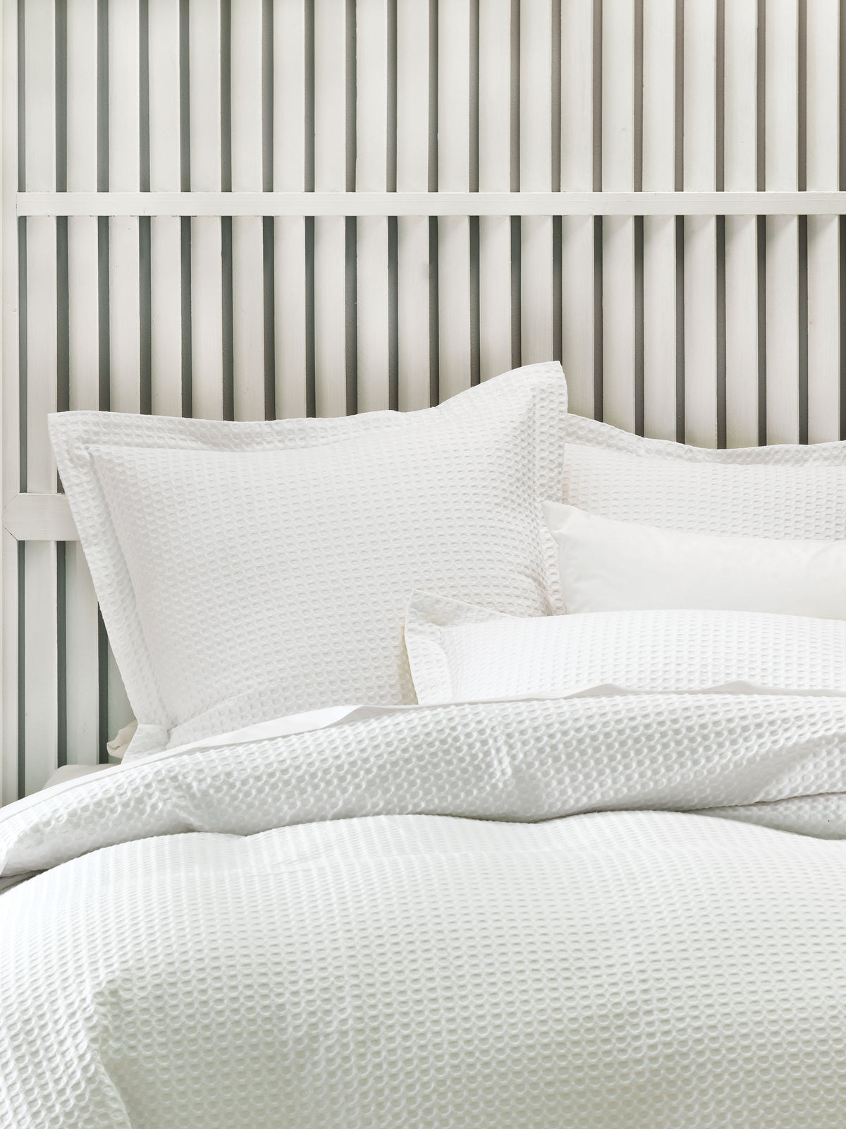 Linen House Deluxe Waffle Duvet Cover Set