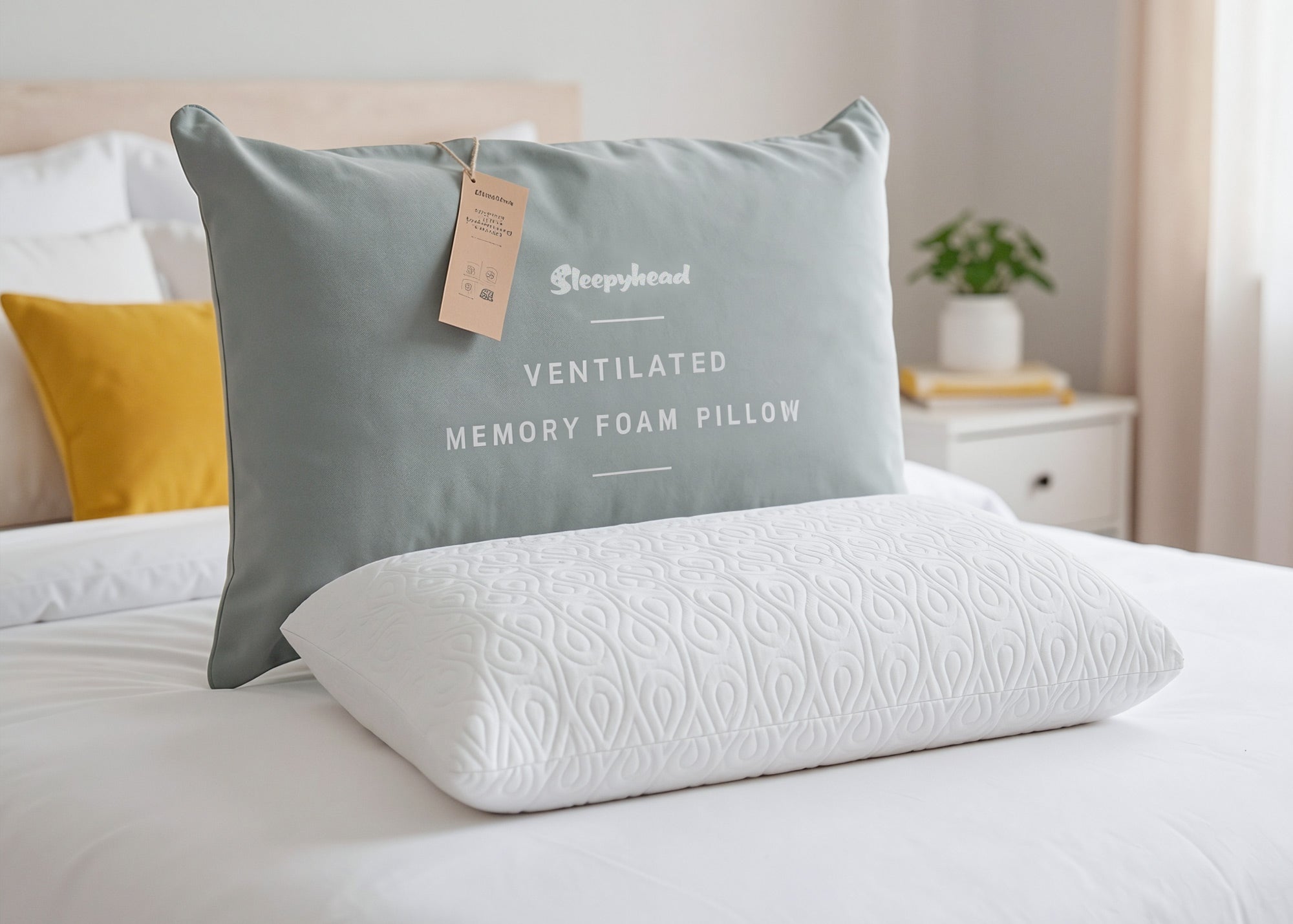 Sleepyhead Ventilated Memory Foam Pillow