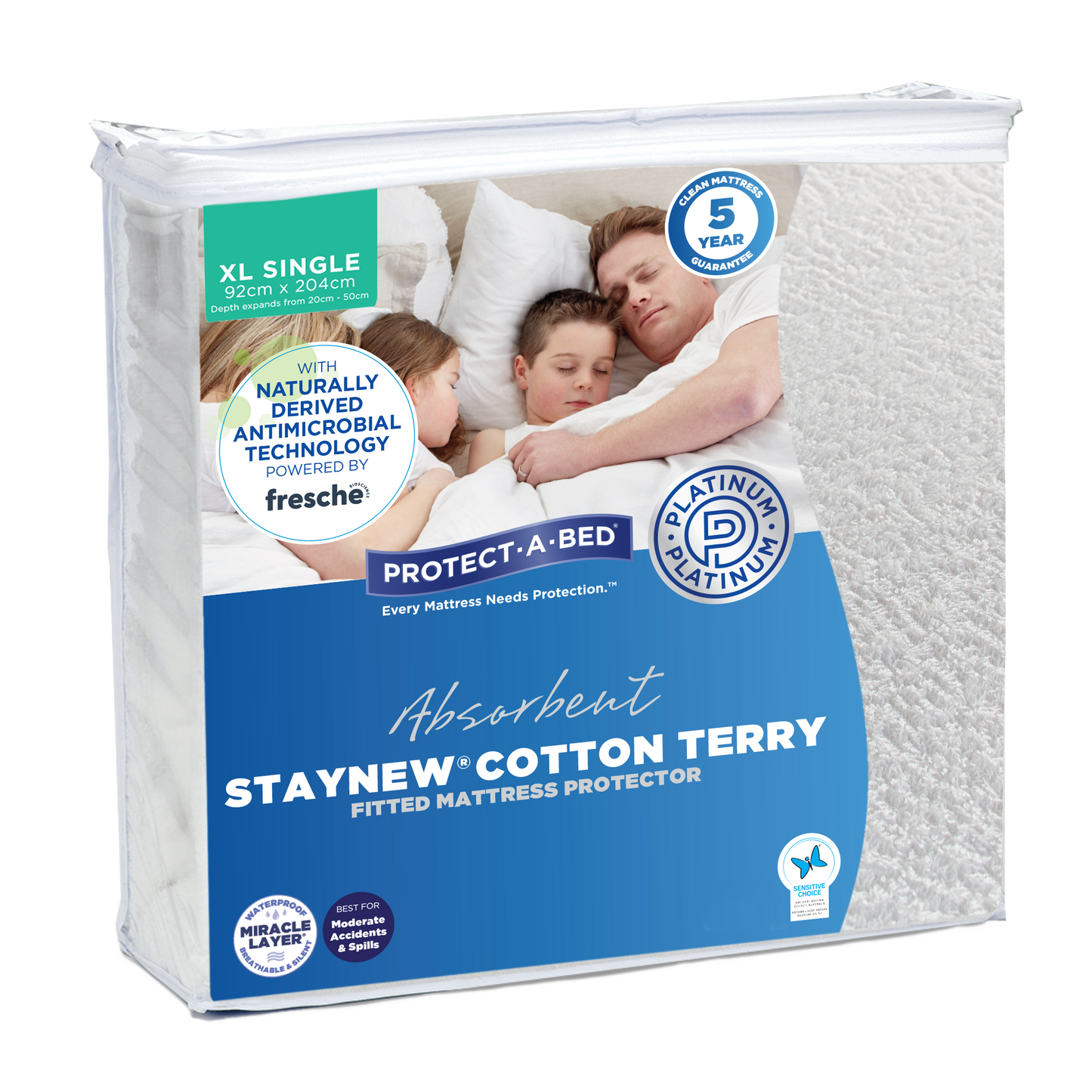 Protect-A-Bed Staynew® Bundle Double