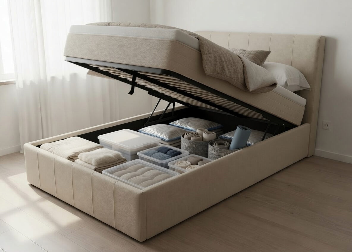 Wanaka Gas Lift Bed Base