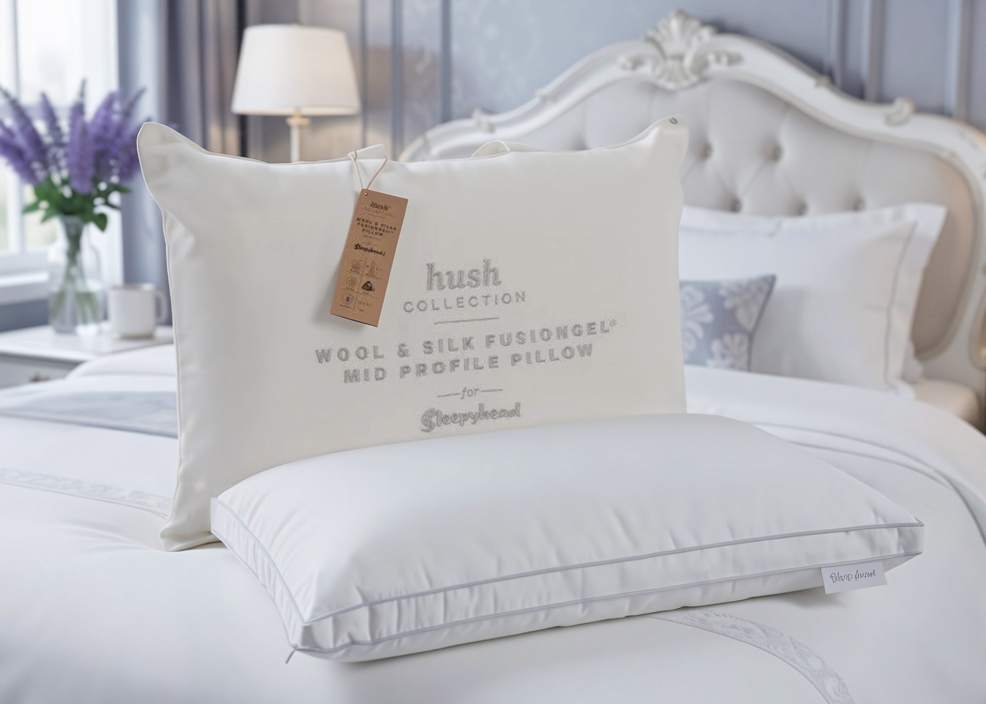 Sleepyhead Hush Wool Silk FusionGel Pillow