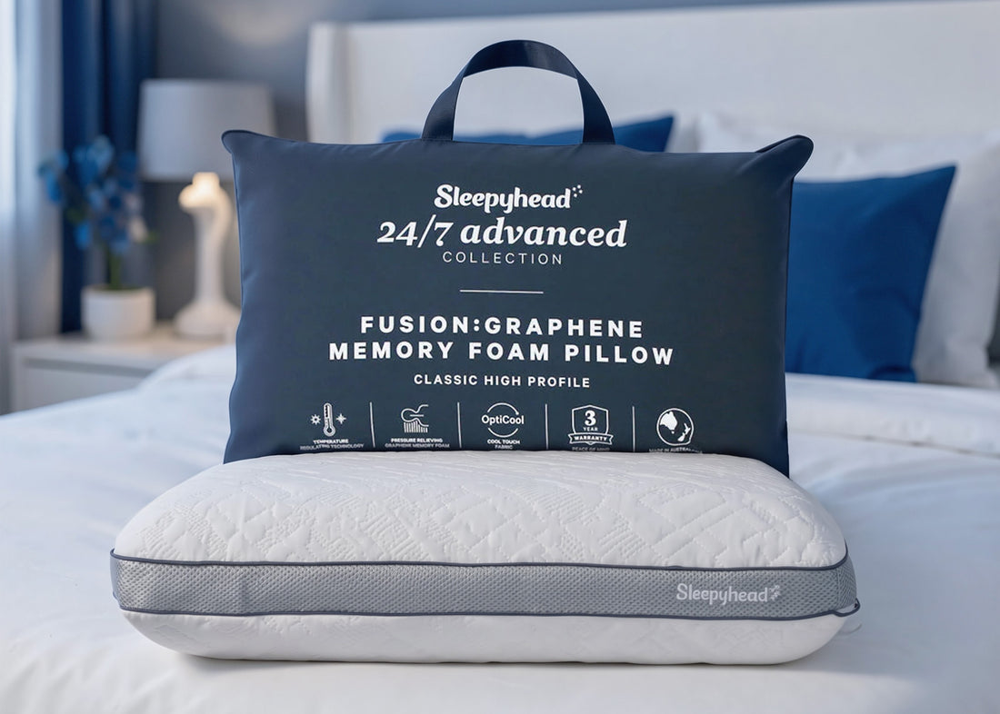 Sleepyhead 24/7 Advanced Graphene Cool Touch Pillows.